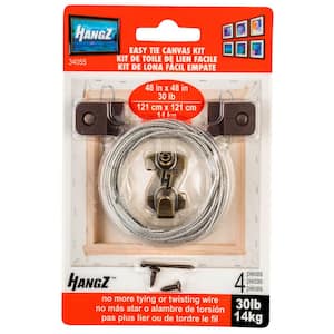 Canvas Easy Tie 1 Hole D-Ring Kit 30 lbs.