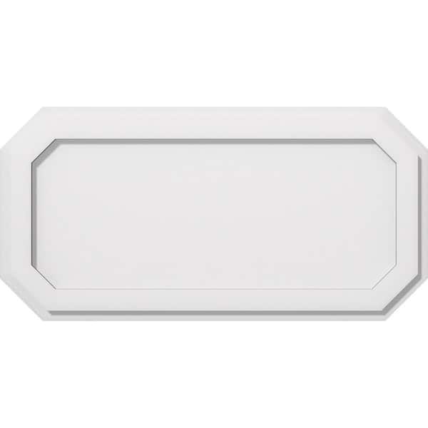 Ekena Millwork 1 in. P X 26 in. W X 13 in. H Emerald Architectural Grade PVC Contemporary Ceiling Medallion