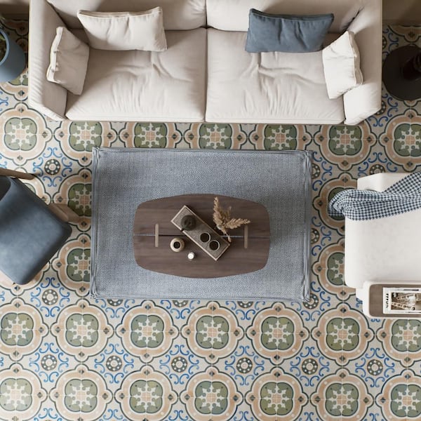 Kings Barna Raval 17-5/8 in. x 17-5/8 in. Ceramic Floor and Wall Tile (10.95 square feet /Case)