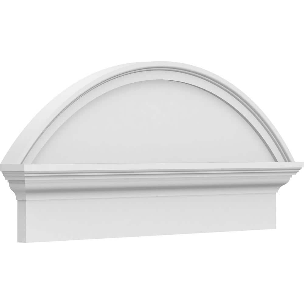 Ekena Millwork 2-3/4 in. x 30 in. x 14-3/8 in. Segment Arch Smooth ...