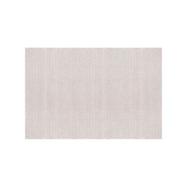 Beverly Rug Royal Bone 2 ft. x 3 ft. Solid Indoor Area Rug