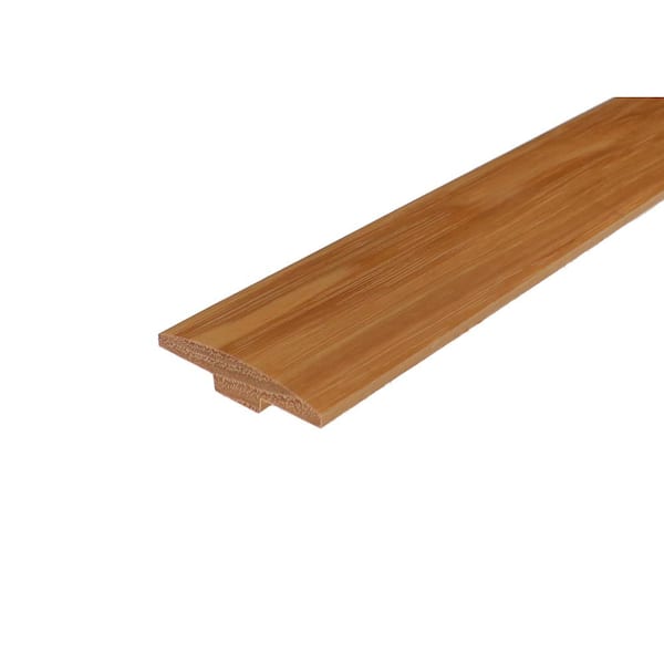 ROPPE Griffon 0.28 in. Thick x 2 in. Wide x 78 in. Length Matte Wood T-Molding