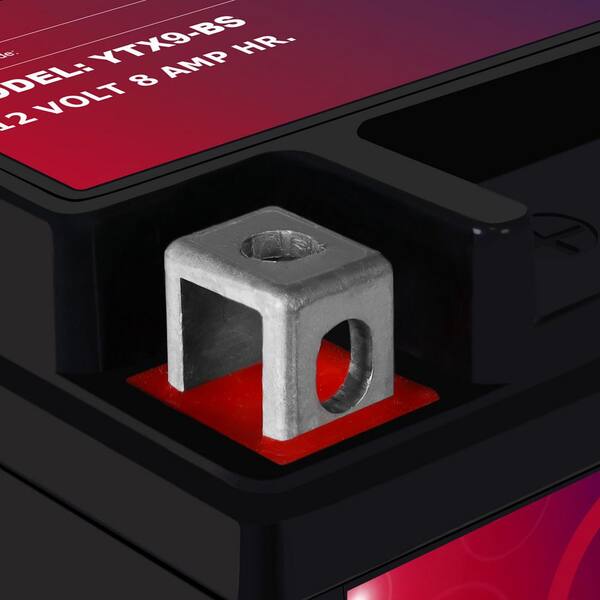 MIGHTY MAX BATTERY YTX9-BS SLA Battery Replacement for Kawasaki