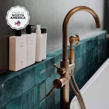 smart tiles Zellige Costa Blue 9 in. x 9 in. Vinyl Peel and Stick Tile (2.22 sq. ft./4-Pack) SM1193G-04-QG