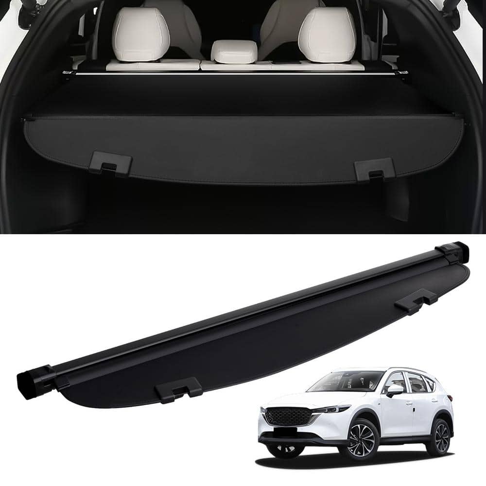 VEVOR Retractable Cargo Cover for Mazda, Upgraded Waterproof Trunk
