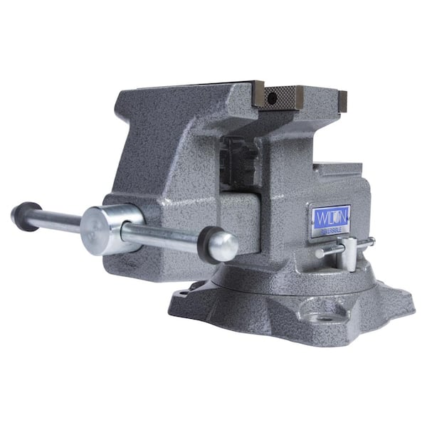 4550R Reversible Bench Vise 5-1/2 in. Jaw Width with 360° Swivel Base