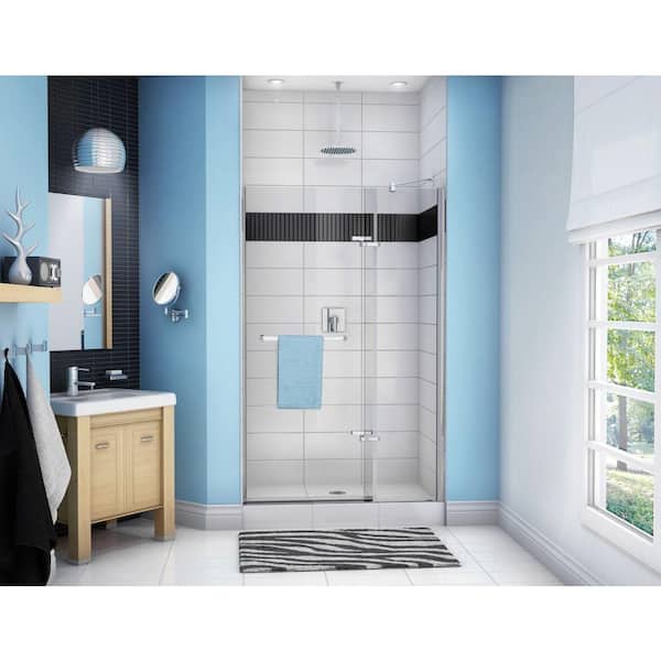 MAAX Reveal 59 in. x 71-1/2 in. x 1/2 in. Semi-Framed Pivot Shower 
