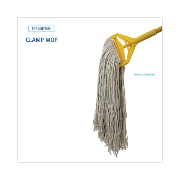 Cut-End Wet Mop Head, Cotton, No. 32, White, 12/Carton Cut-End Wet Mop Head, Cotton, No. 32, White, 12/Carton