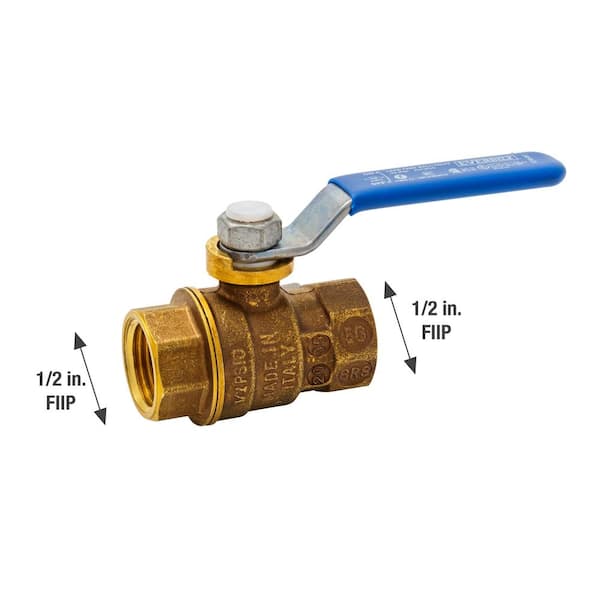 Brass Ball Valve Chrome Plated Female 3/8inch NPT Connector Fittings 