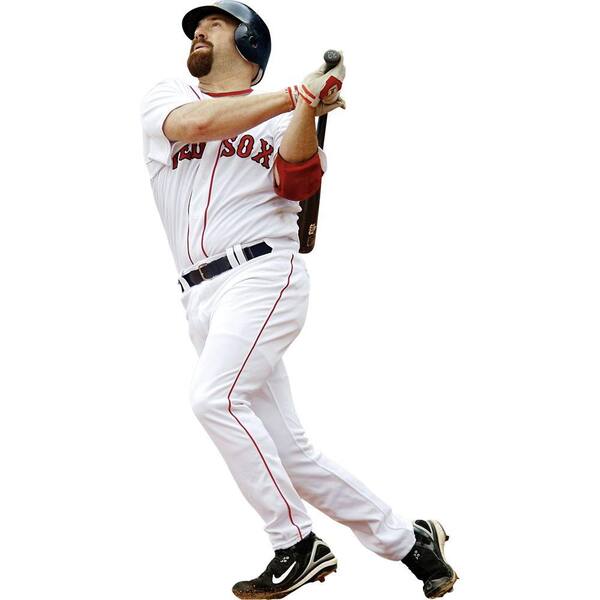 Fathead 41 in. x 77 in. Kevin Youkilis Boston Red Sox Wall Decal