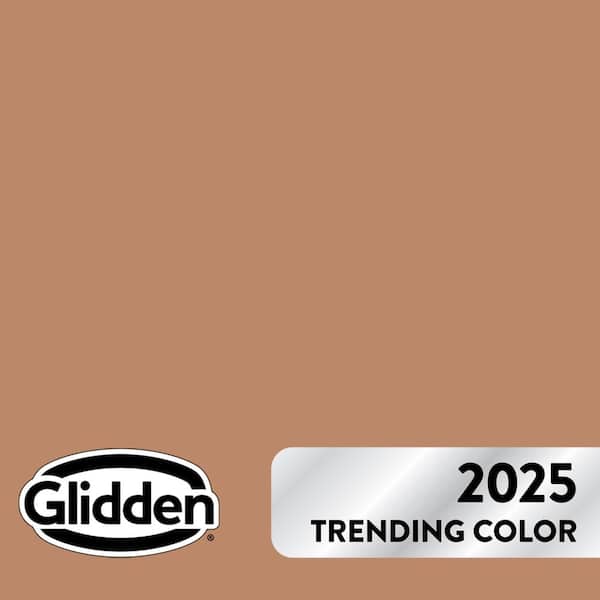 Glidden Premium 1 gal. PPG1069-5 Honey Graham Satin Interior Latex Paint