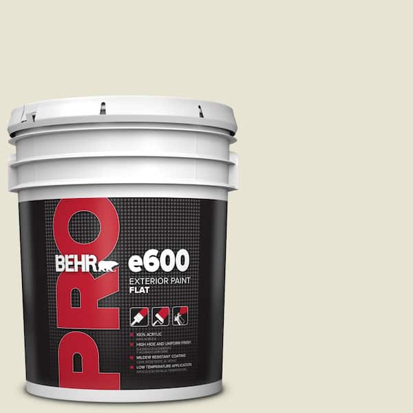 BEHR PRO 5 gal. #ICC-38 Lime Juice Flat Paint