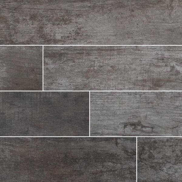 MSI Vogue Bruciato 6 in. x 36 in. Matte Porcelain Floor and Wall Tile (36 cases / 486 sq. ft. / pallet)