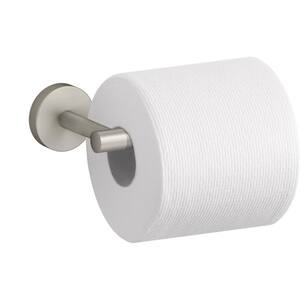 Elate Toilet Paper Holder in Vibrant Brushed Nickel