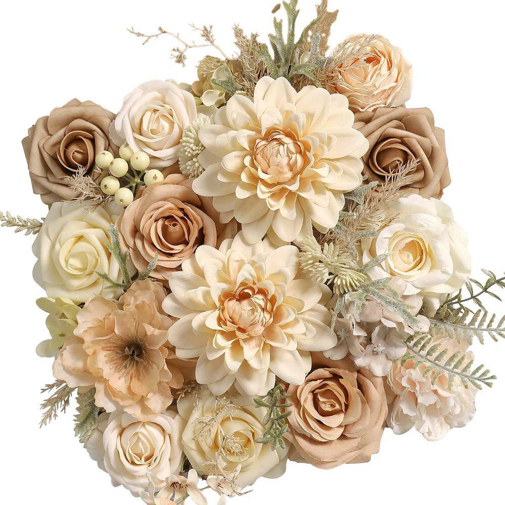 Artificial Flowers Combo Box Set For DIY Floral Arrangements