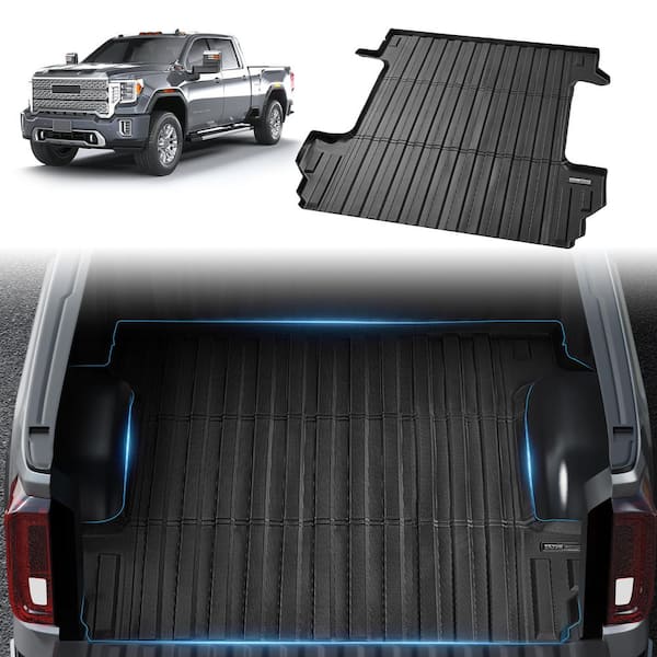 VEVOR Truck Bed Mat,Compatible with Chevrolet Silverado/GMC Sierra 1500,TPE Truck Bed Liner Mat Fits for 5.8 ft. Bed