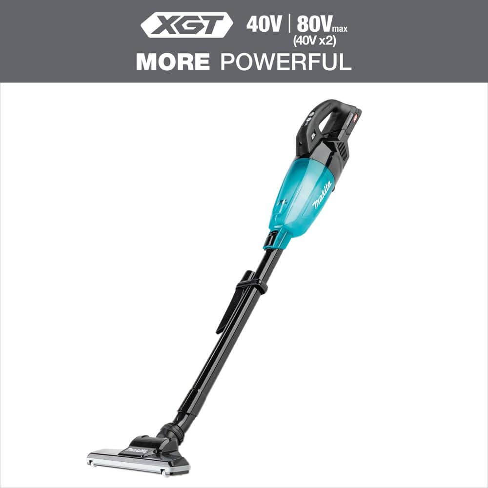 Makita 40V max XGT Brushless Cordless 4-Speed HEPA Filter Compact Vacuum, Tool Only