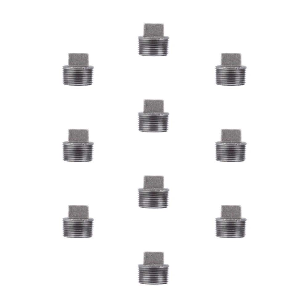 3/8 in. Black Malleable Iron Plug Fitting (10-Pack) price history on PriceWatchPro