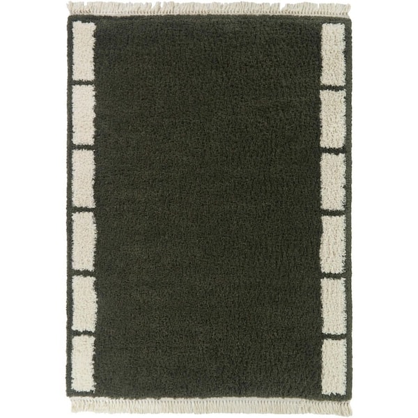 Rohan 5 ft. x 7 ft. Green Area Rug