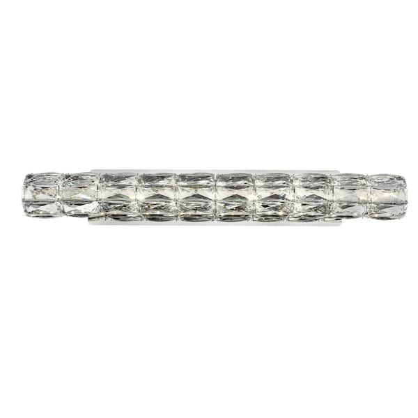 Unbranded Home Living 30.3 in. 1-Light Chrome Vanity Light