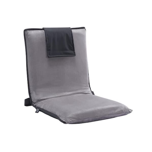 VEVOR Floor Chair, 6-Position Adjustable Meditation Chair with Back Support, Folding Sofa Chair, Portable Lounge Chair