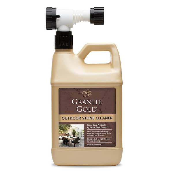 Granite Gold 64 oz. Outdoor Stone Cleaner for Granite, Marble, Travertine and More Natural Stone
