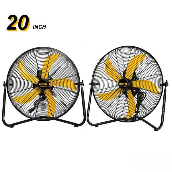 Workforce Fan Edendirect 18 in. 3-Speed High-Velocity Industrial Heavy Duty Metal ...