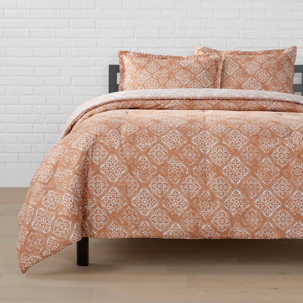 StyleWell Global Medallion 3Piece Mini Pattern Cork and Bright White