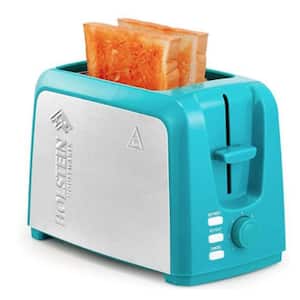 Everyday 750-Watt 2-Slice Teal Wide Slot Toaster