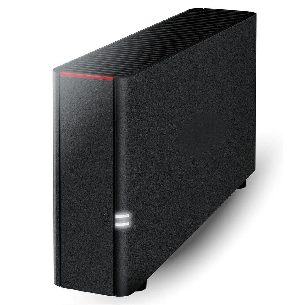 8.67 in.  L x 9.45 in.  4TB 1-Bay NAS Network Attached Storage with HDD Har