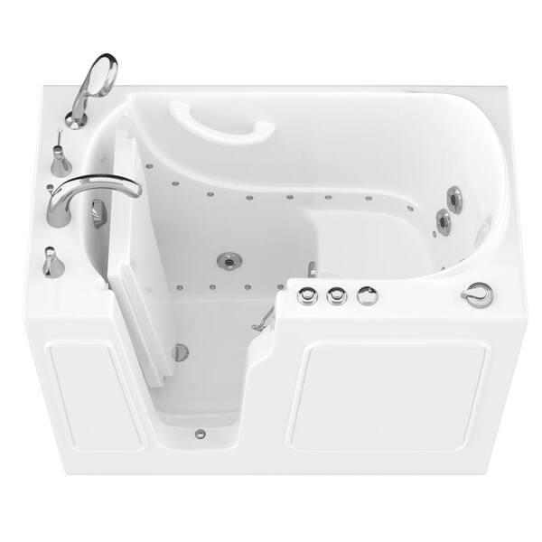 Universal Tubs HD Series 46 in. Left Drain Quick Fill WalkIn Whirlpool