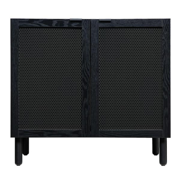 Photo 1 of Mohawk Black 2-Door Cabinet