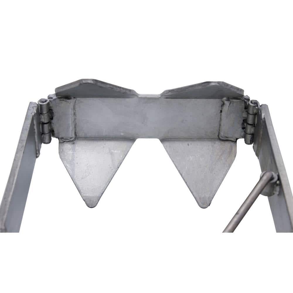 19 lb Zinc-Plated Alloy Steel Cube Boat Anchor