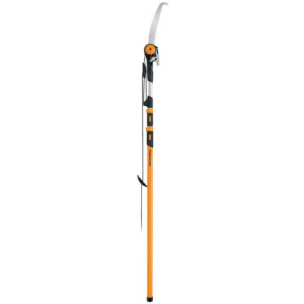 7-16 ft. Extendable 1.25 in. Cut Capacity 15 in. Saw Blade Tree Pruner with Chain-Drive