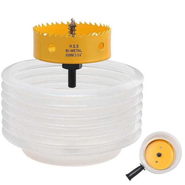 Konvixon 6 Inch Hole Saw With Dust Bowl For Recessed Lights...