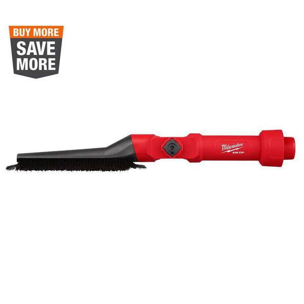 Milwaukee AIRTIP 11/4 in. 21/2 in. LowProfile Pivoting Brush Wet