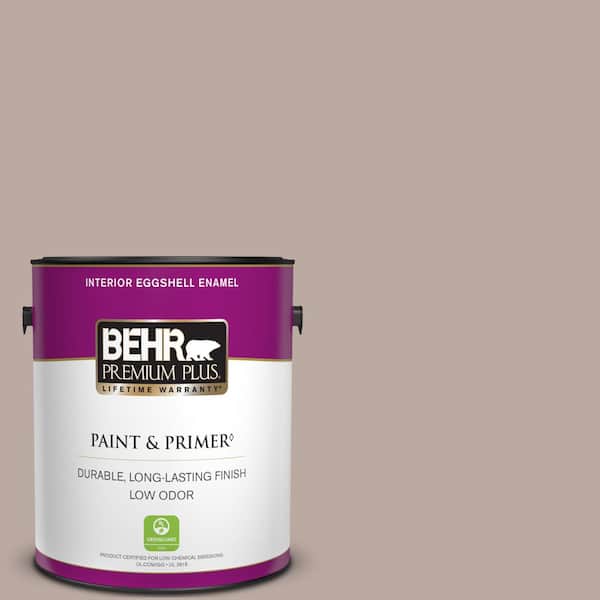 BEHR PREMIUM PLUS 1 gal. #770B-4 Classic Eggshell Enamel Low Odor Interior Paint & Primer