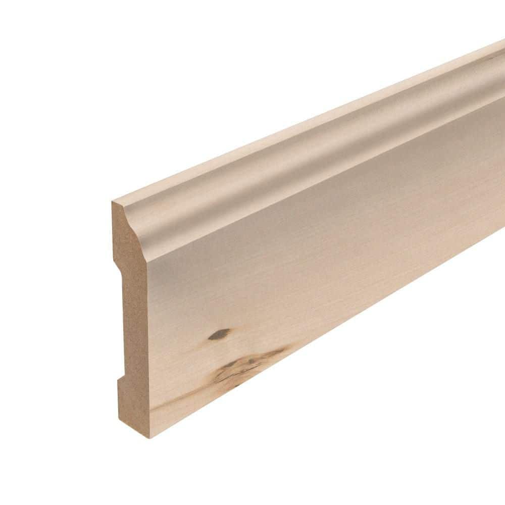 Stable View 0.62 in. T x 3.3 in. W x 94.5 in. L Textured Wood Look Laminate Moulding/Trim Base Molding price history on PriceWatchPro