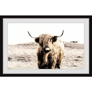 Marmont Hill Sweet Cow Face Canvas Wall Art, 12 x 12