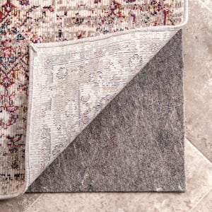 nuLOOM 9 x 12 Rectangular Recycled Synthetic Fiber Non-Slip Rug Pad in the  Rug Pads department at