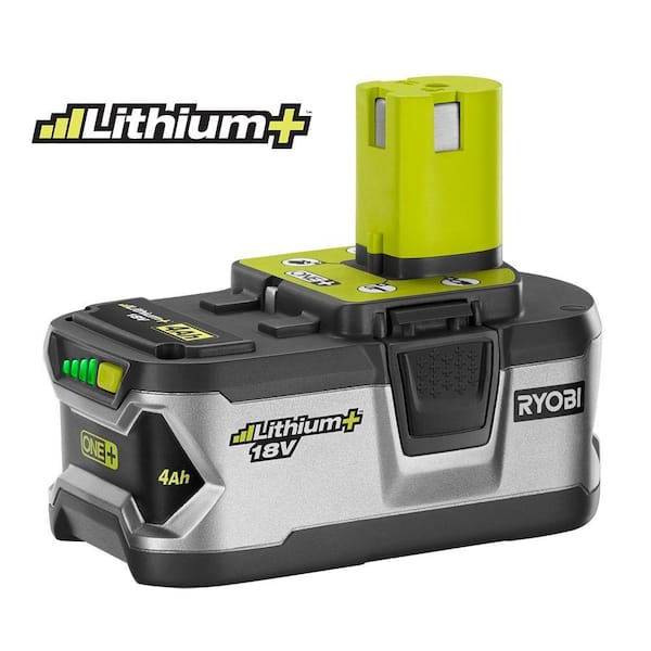 RYOBI 18-Volt ONE+ Lithium-Ion 4.0 Ah LITHIUM+ High Capacity Battery Pack