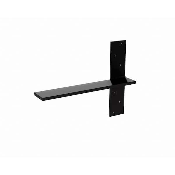 THE ORIGINAL GRANITE BRACKET 24 in. Aluminum Free Hanging Universal Angled Shelf Bracket