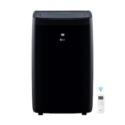 10,000 BTU (DOE) 115-Volt Portable Air Conditioner LP1021BSSM with Dehumidifier Function and WiFi in Black