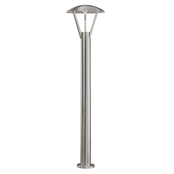 EGLO Roofus 1-Light Outdoor Stainless Steel Post Light-DISCONTINUED
