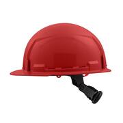 BOLT Red Type 1 Class E Front Brim Non-Vented Hard Hat with 6-Point Ratcheting Suspension (10-Pack)