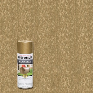 12 oz. Hammered Gold Rush Protective Spray Paint
