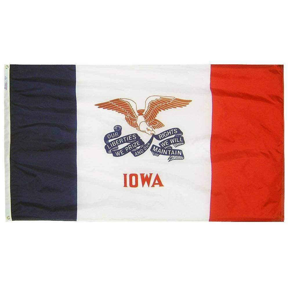 UPC 026427417702 product image for 4 ft. x 6 ft. Iowa State Flag | upcitemdb.com