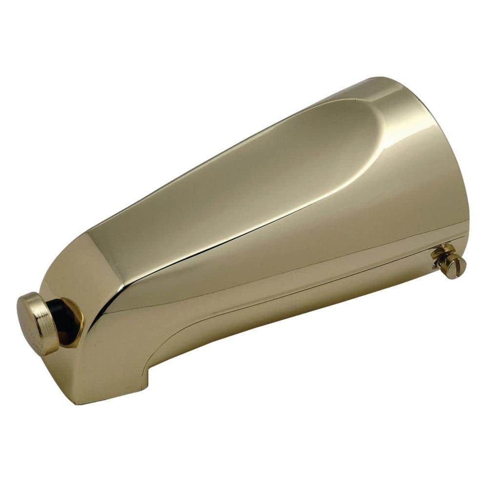 Mixet 5-1/8 in. Quikspout Diverter Tub Spout in Polished Brass price history on PriceWatchPro