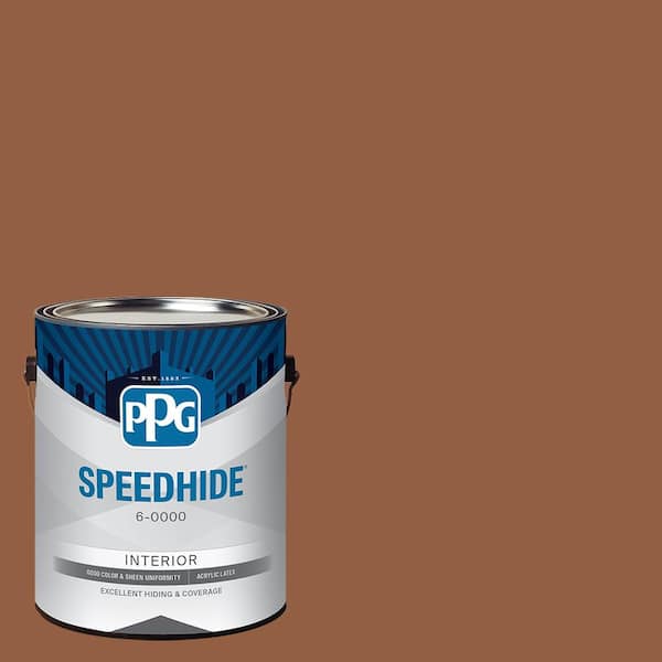 1 gal. PPG1069-7 Cinnamon Spice Satin Interior Paint