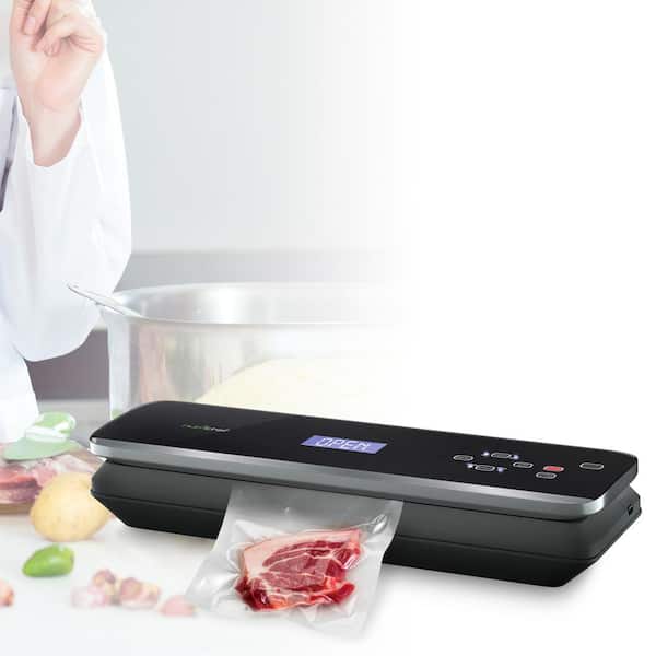 NutriChef White Kitchen Pro Stainless Steel Food Vacuum Sealer
